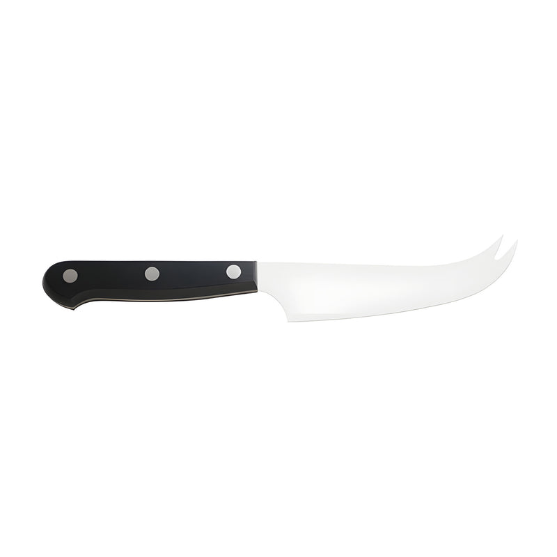 Cheese/Tomato Knife, Stainless Steel, Black Handle