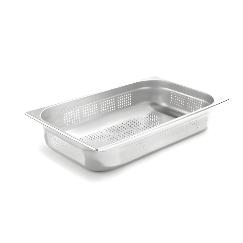 GN 1/1 Perforated Container Extra Large, Qualiplus III Stainless Steel