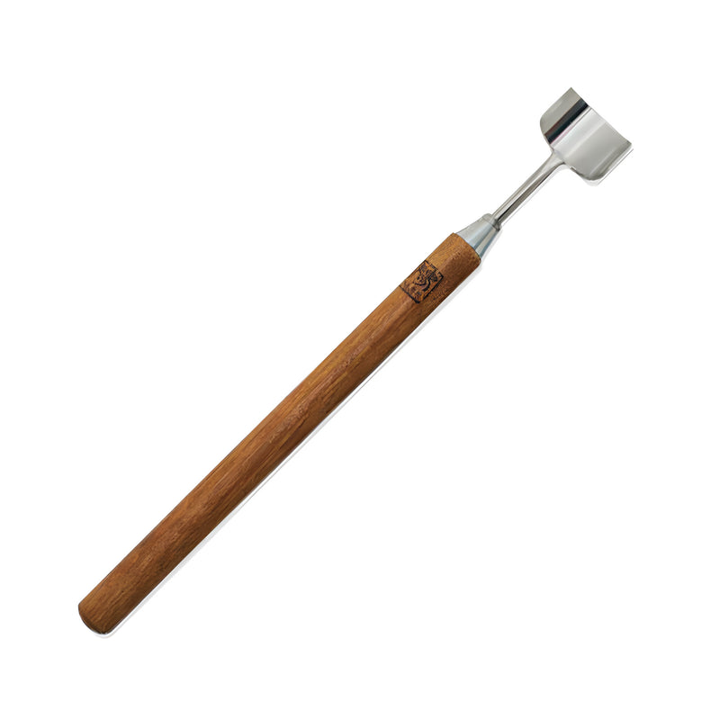 Ice Chisel Gouge Large, Wooden Handle