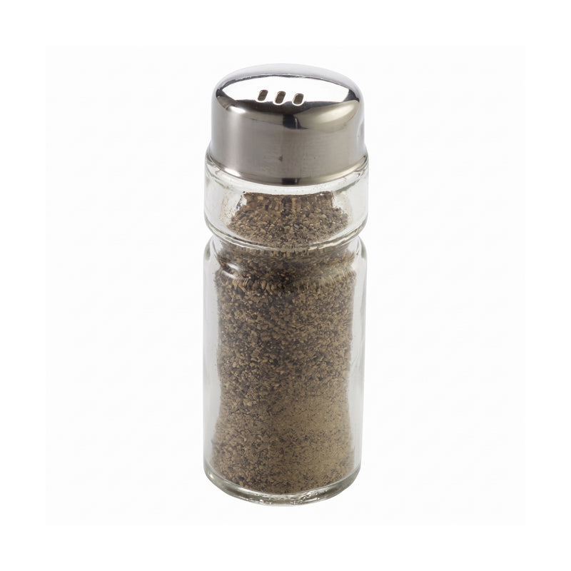 Wien Salt & Pepper Shaker, Glass & Stainless Steel