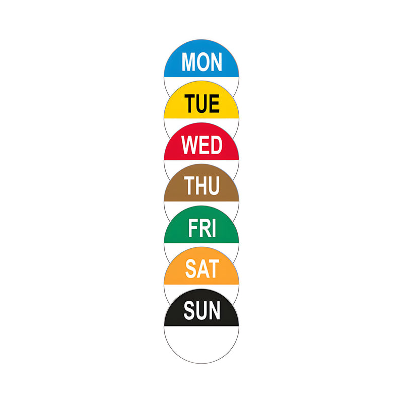 Friday Round Removable Labels (Roll of 1000)