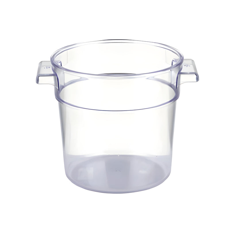 Round Food Container, Clear