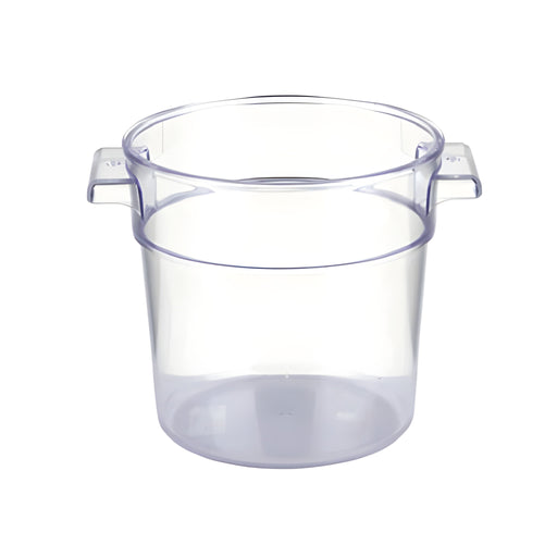 Round Food Container, Clear