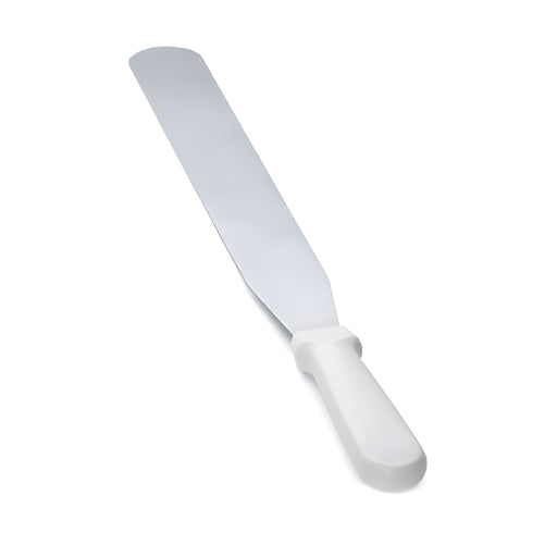 Icing Spatula, Steel Blade with White Handle