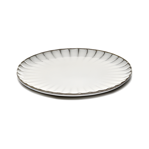 Inku Plate Medium, White