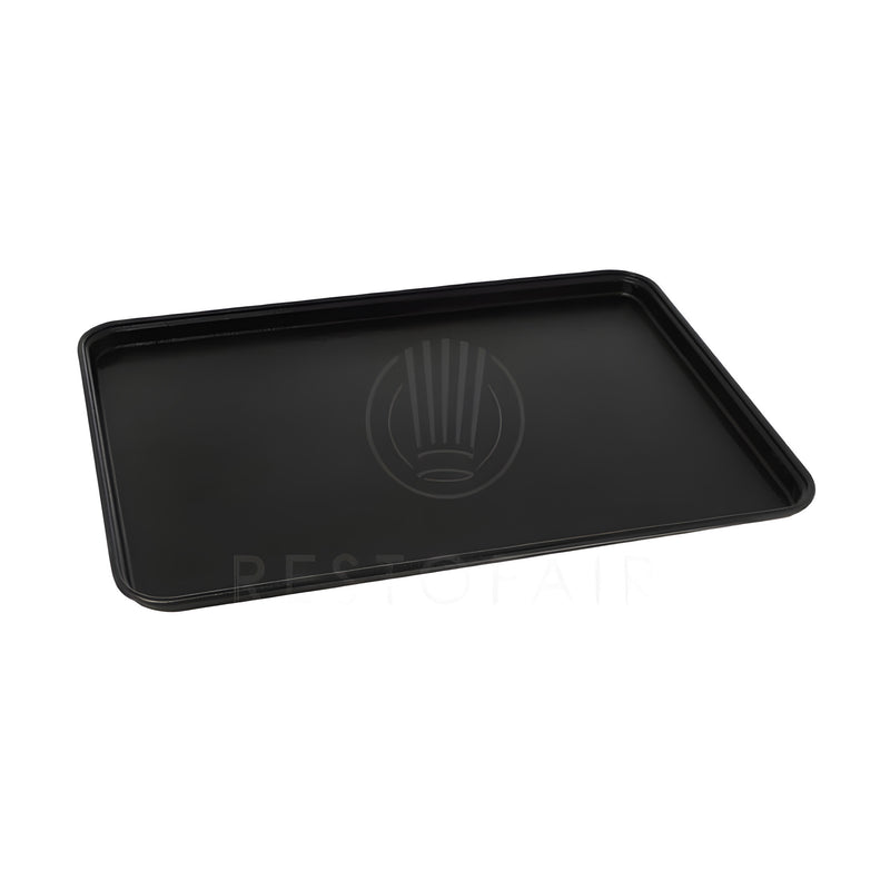 Non-Slip Rectangular Tray Small, Black