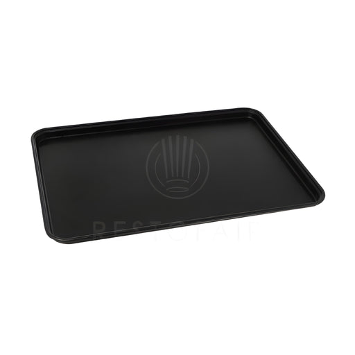 Non-Slip Rectangular Tray Small, Black