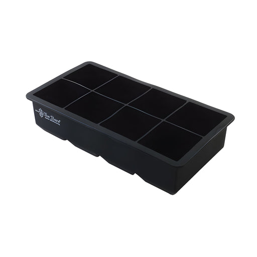 Square Ice Mould, 8 Cavities, Black