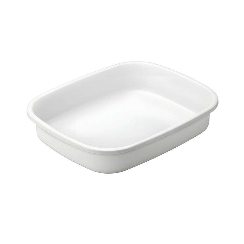 GN 2/3 Food Pan, White