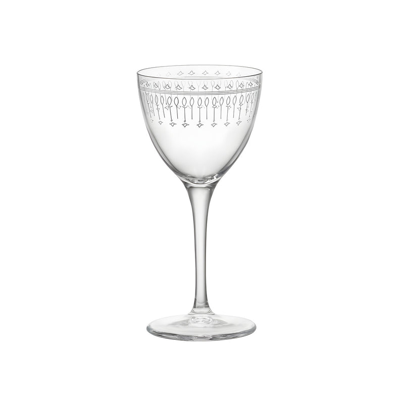 Novecento Art Deco Nick & Nora Stemglass