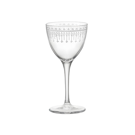 Novecento Art Deco Nick & Nora Stemglass