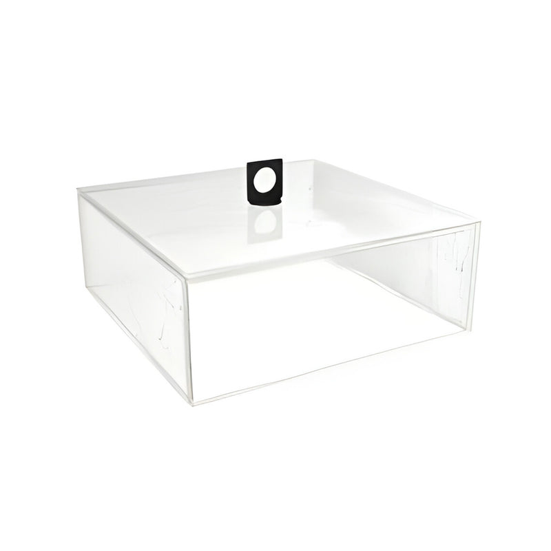 The Cube Square Cloche, Clear