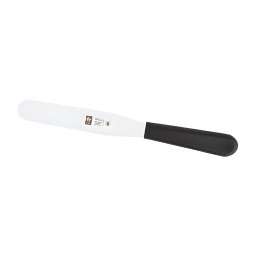 Straight Palette Knife Spatula Small, Black Handle