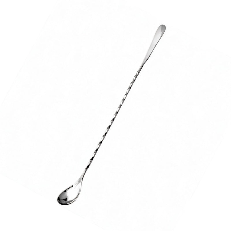 Hoffman Bar Spoon with Twisted Handle, Stainless Steel
