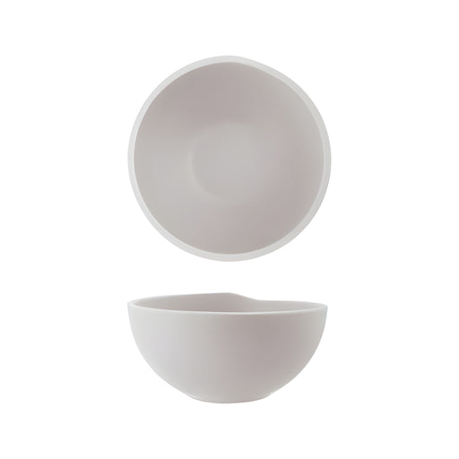 Copenhagen Round Bowl Large, Matt White