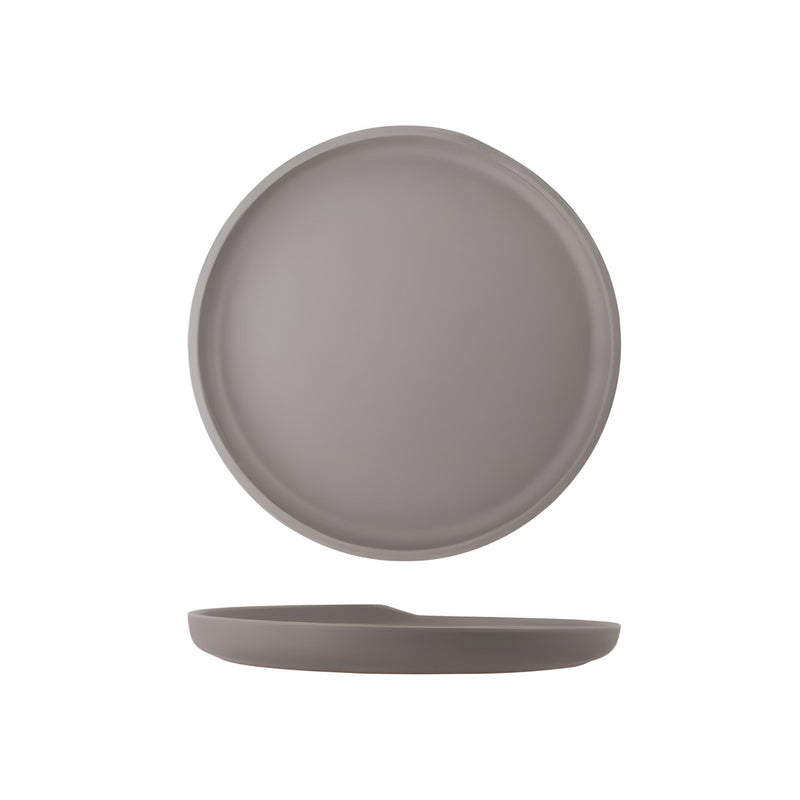 Copenhagen Round Plate Small, Sand Brown
