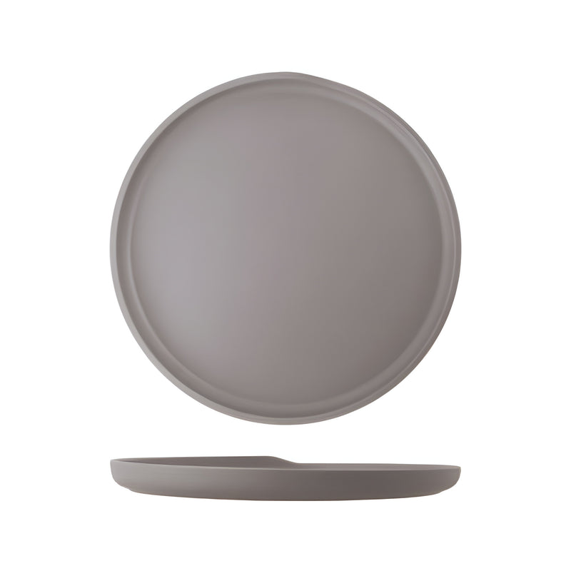 Copenhagen Round Plate Large, Sand Brown