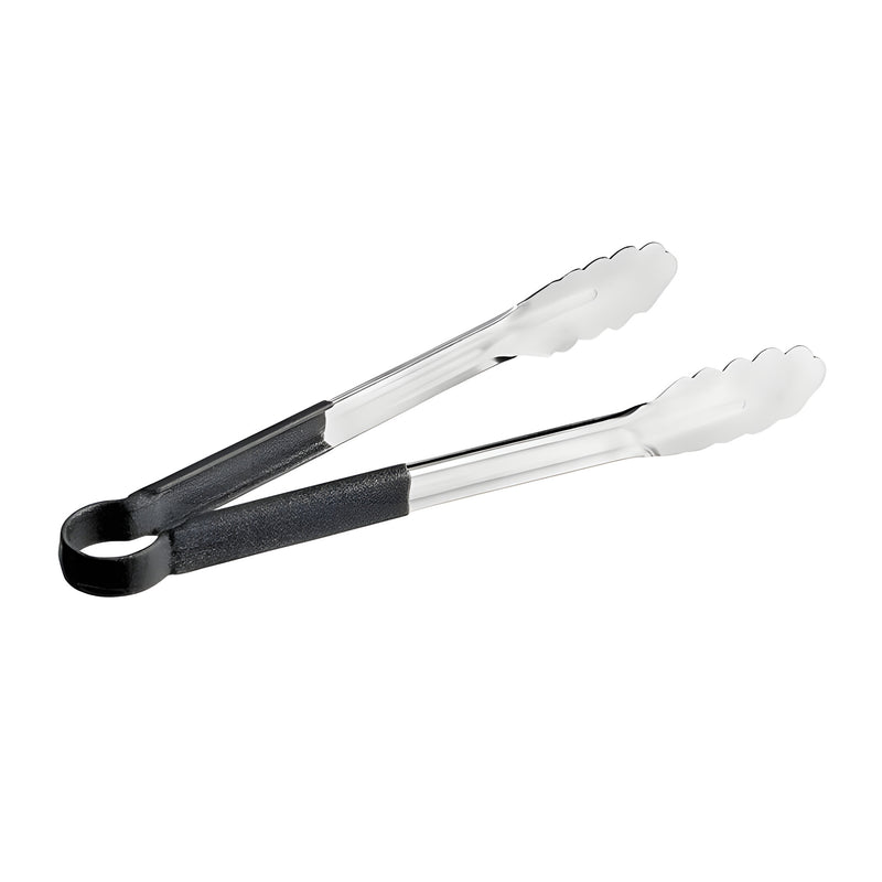 Scalloped Grip Tong, Black L41.5cm