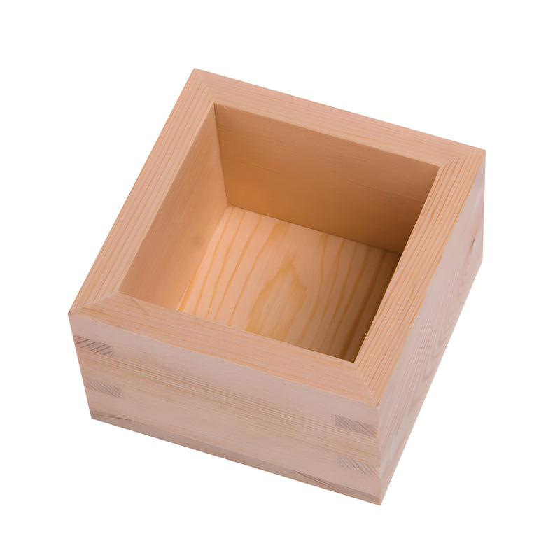 Masu Sake Cup, White Pine Wood