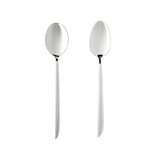 Orca Mirror Dessert Spoon, Stainless Steel