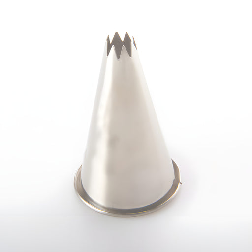 Plain Piping Tube Set, 10 Sizes Stainless Steel