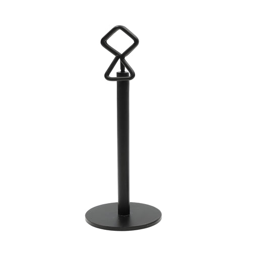 Table Number Stand with Clip, Black L15xW15xH15cm