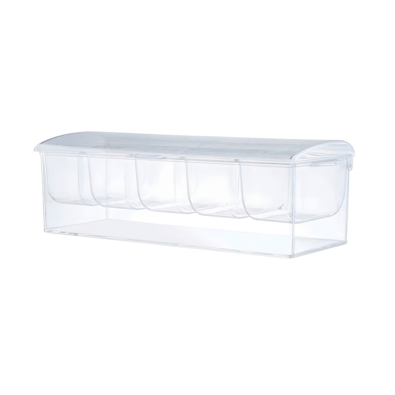 Condiment Holder with 5 Inserts