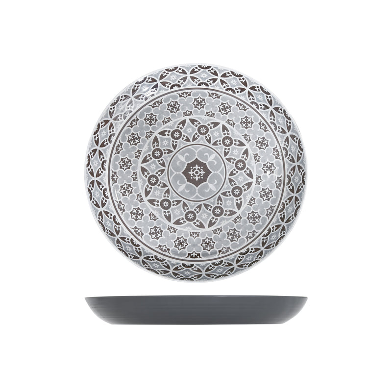 Moroccan Marrakesh Bowl Small, Light Gray