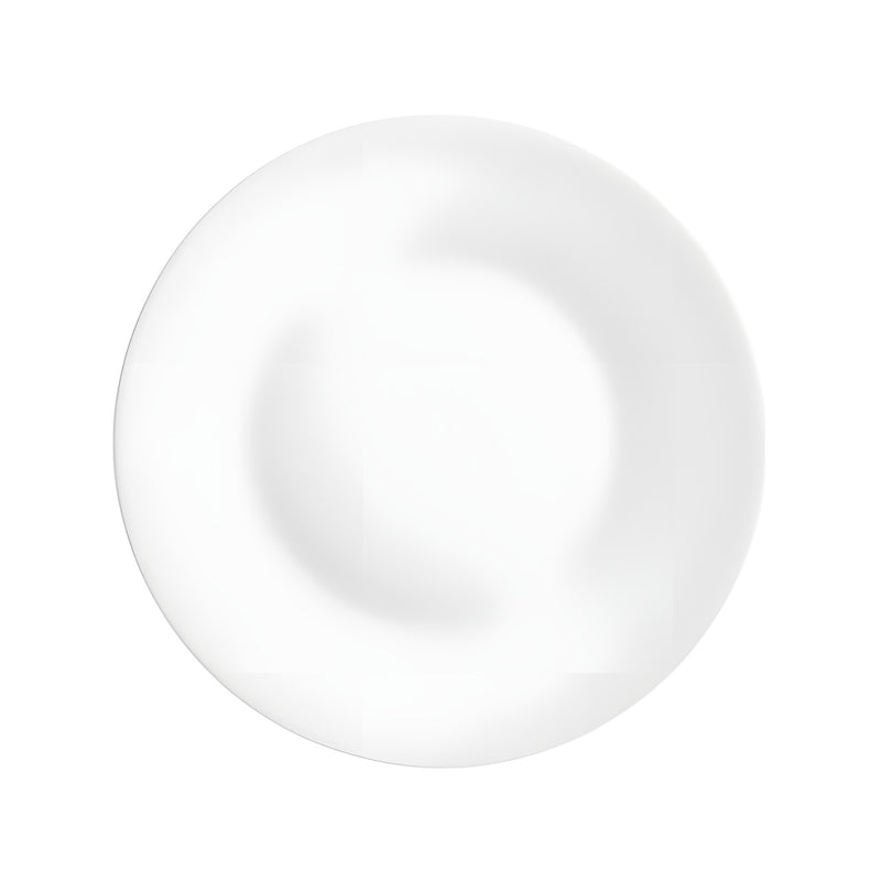 Essence Dessert Plate, White Opal