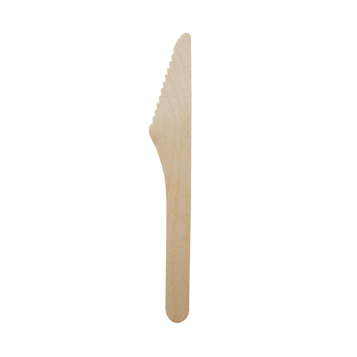 Disposable Wooden Knives (Pack of 100)