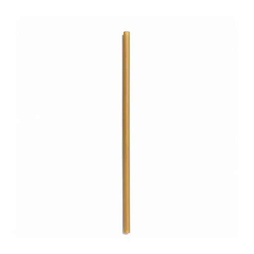 Soft Drink Straw, Beige Biodegradable (Pack of 500)