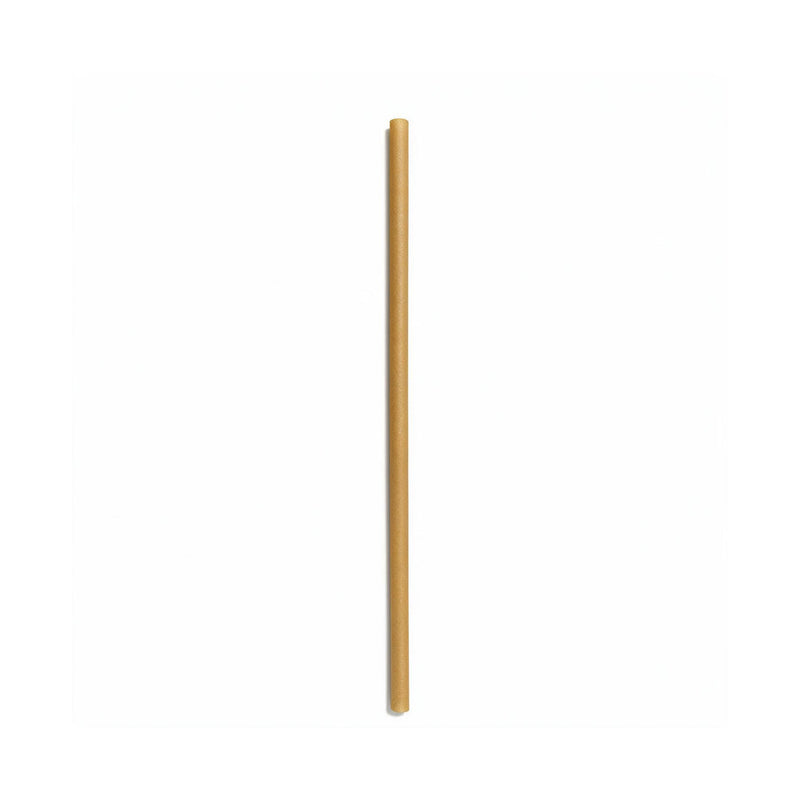 Smoothie Straw, Beige Biodegradable (Pack of 350)