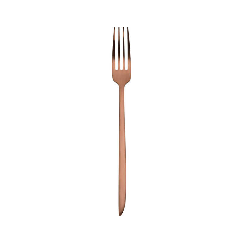 Orca Table Fork, Matte Copper