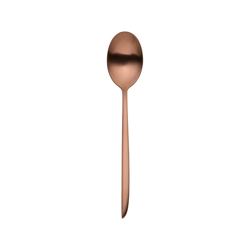 Orca Dessert Spoon, Matte Copper