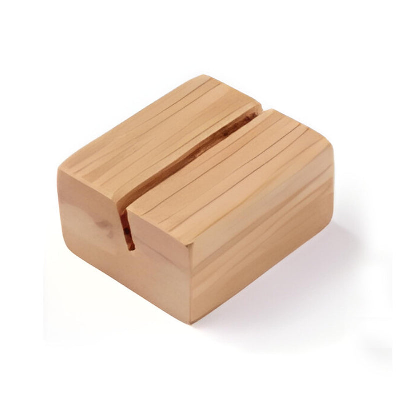 Label Holder, Natural Bamboo