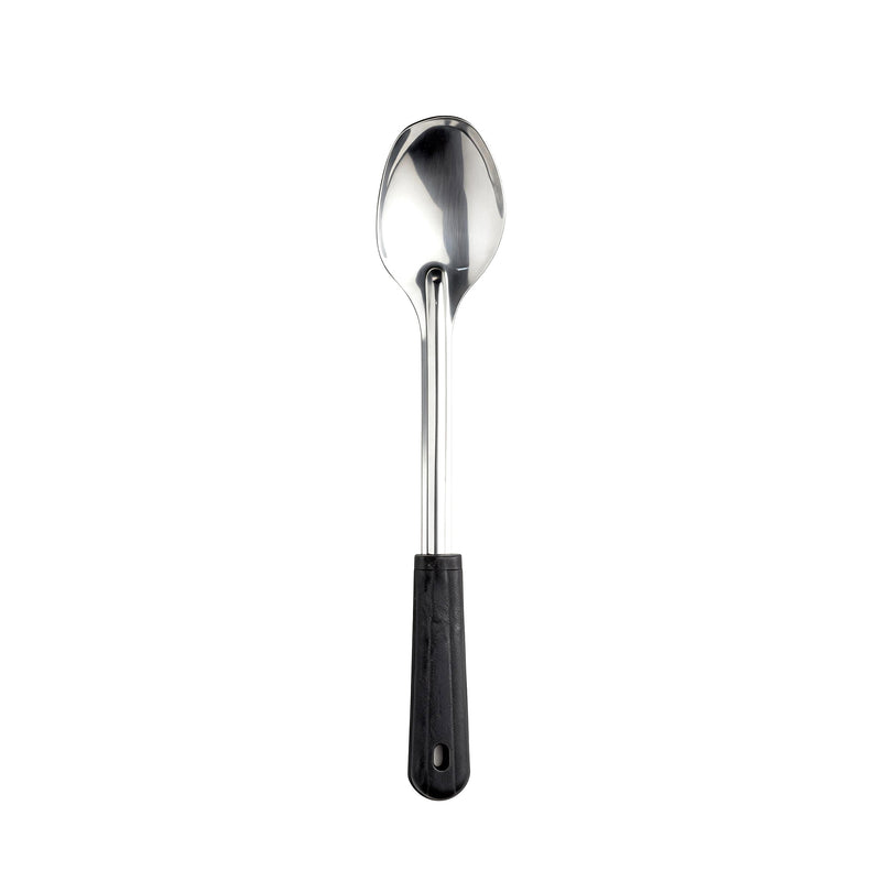 Plain Service Spoon, Black Handle