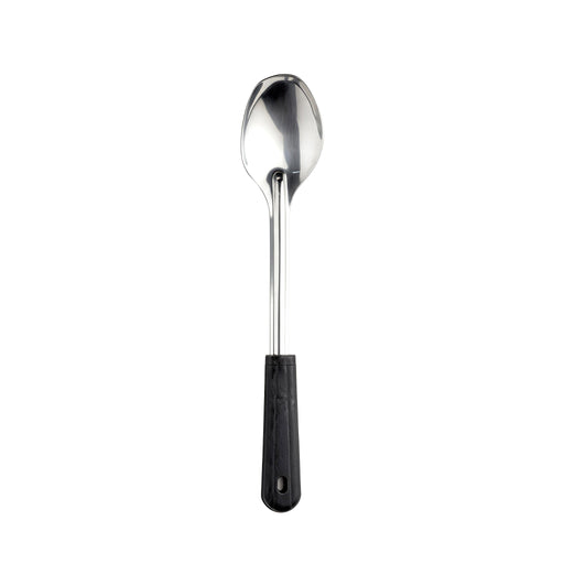 Plain Service Spoon, Black Handle