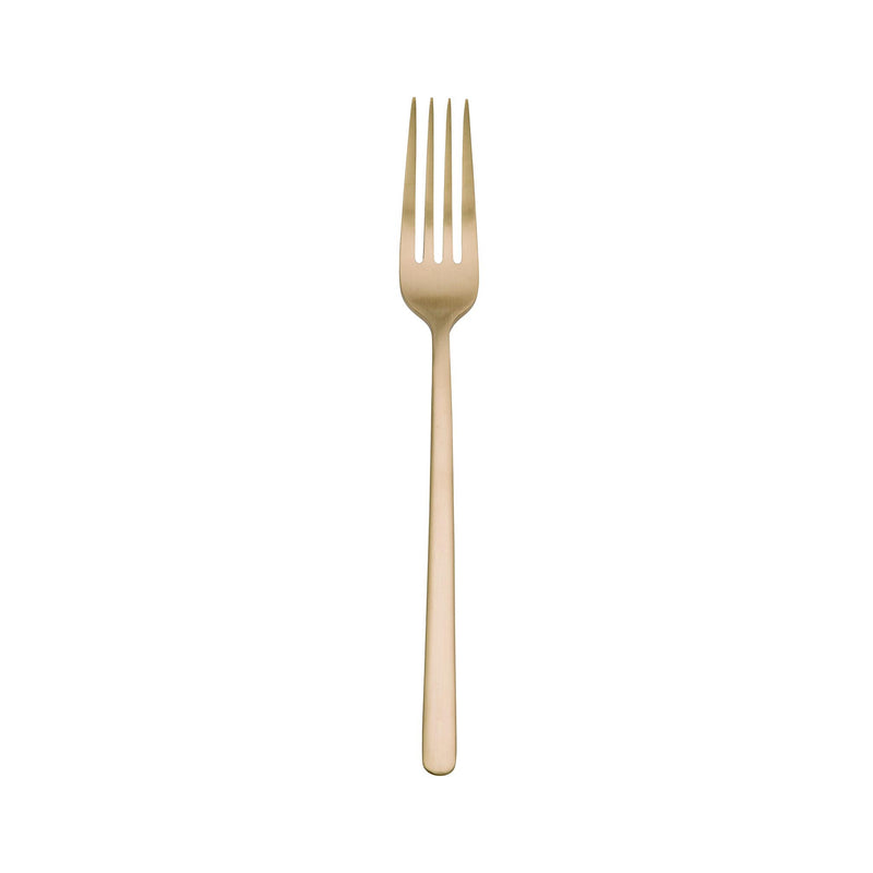 Nardo Table Fork, Matte Champagne