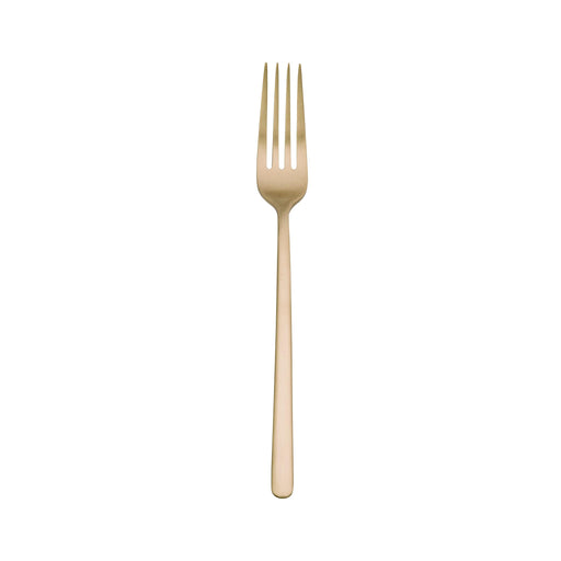 Nardo Table Fork, Matte Champagne