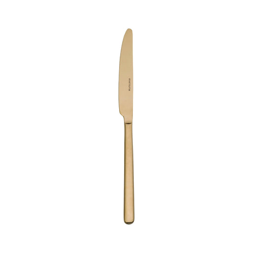 Nardo Table Knife, Matte Champagne