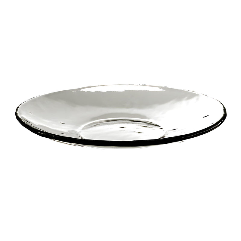 Round Serving Bowl Large, Grey, Stackable