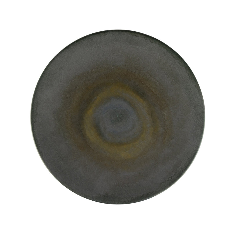 Enigma Coupe Plate Small, Stoneware
