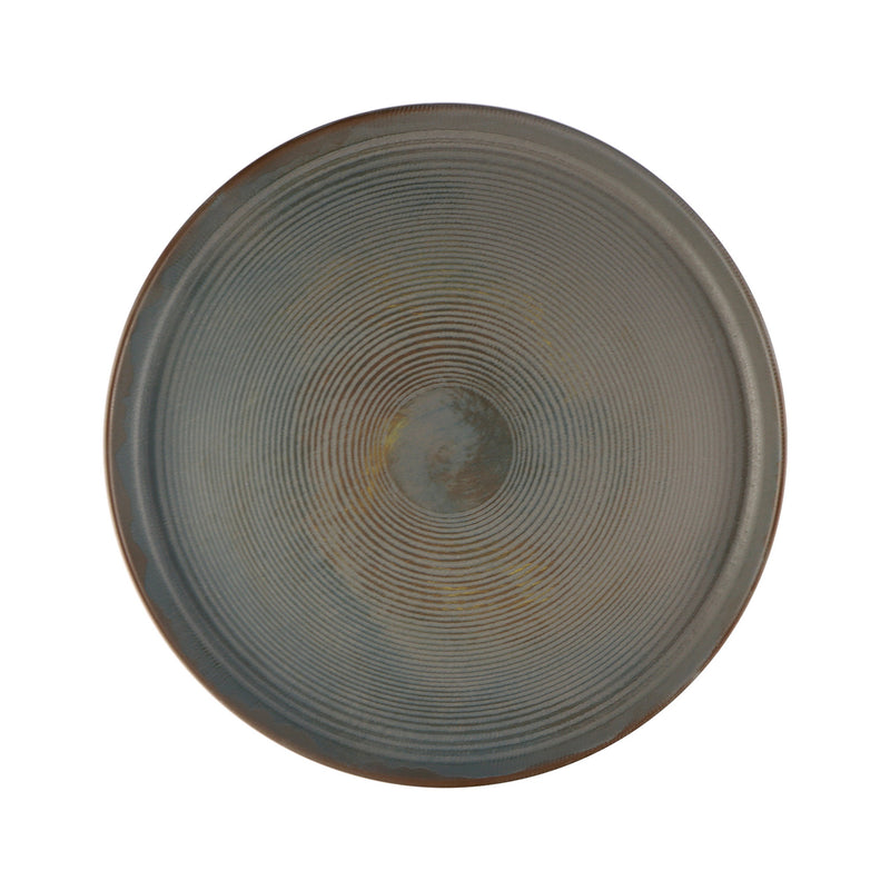 Tornado Flat Plate, Stoneware
