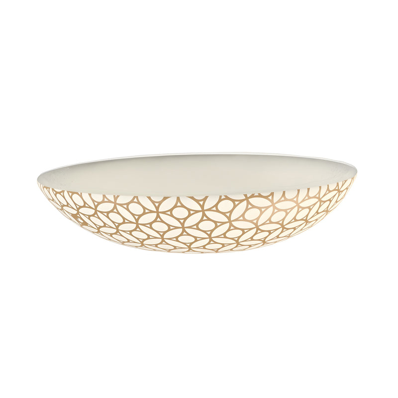 Arabesque Bowl, Birch White