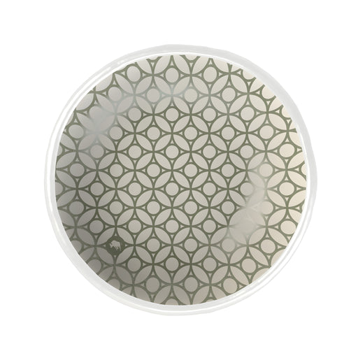 Arabesque Tapas Dish, Mint Green