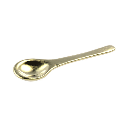 Condiment Spoon, Gold L5.8xW1.7xH0.7cm