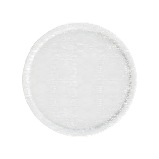 Serving Platter, Crackled Milk White Large