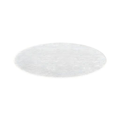 Crackled Milky White Oval Serving Platter