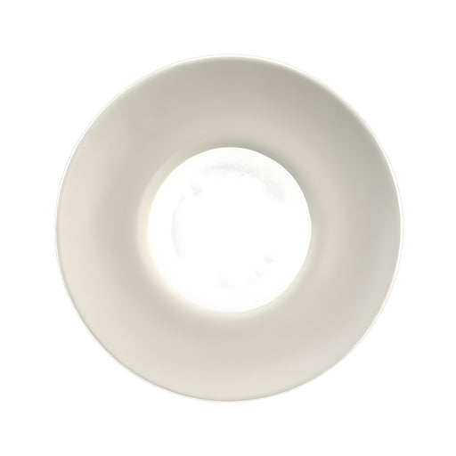 Pasta Plate with Wide Rim, Birch White