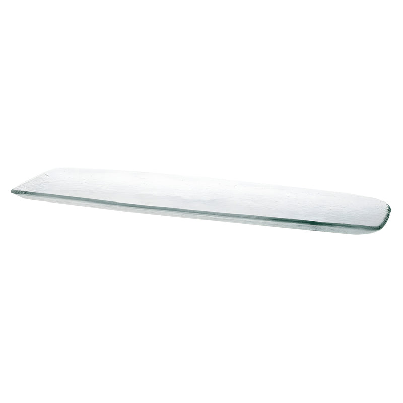 Clear Rectangular Serving Platter